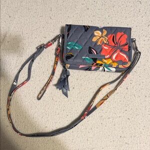 Vera Bradley Floral Quilted Crossbody Bag